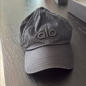 Alo Black Baseball Cap